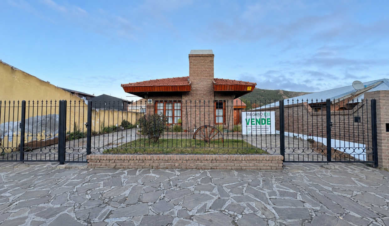 Fachada de casa en venta-7